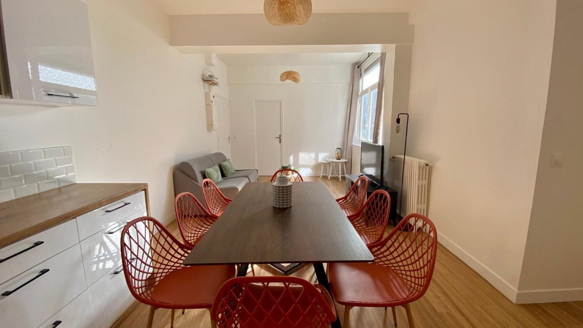 Pois3Ouest - Vast Apartment At Poissonniere 8P Paris Eksteriør billede